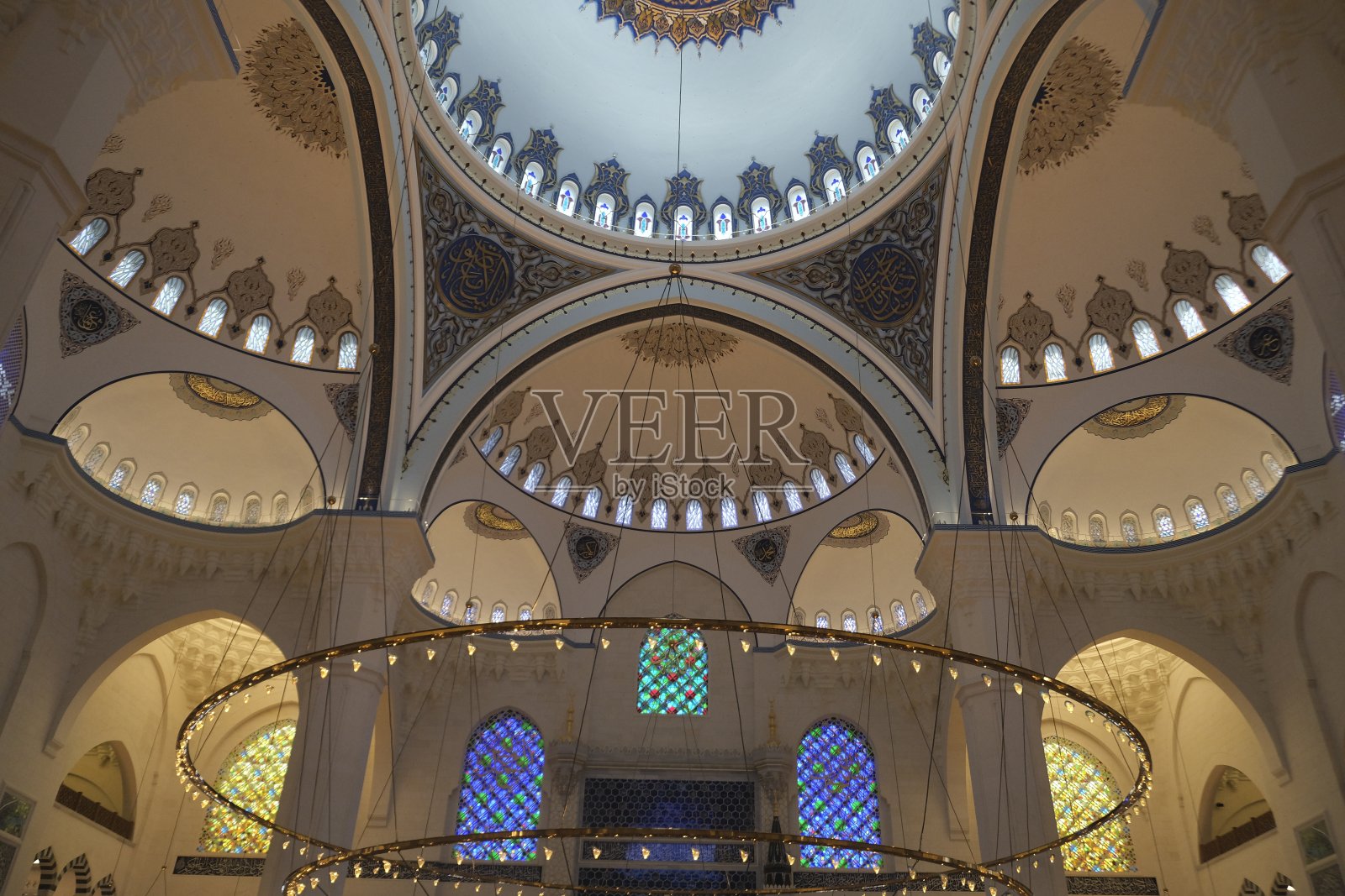清真寺内的建筑应用照片摄影图片