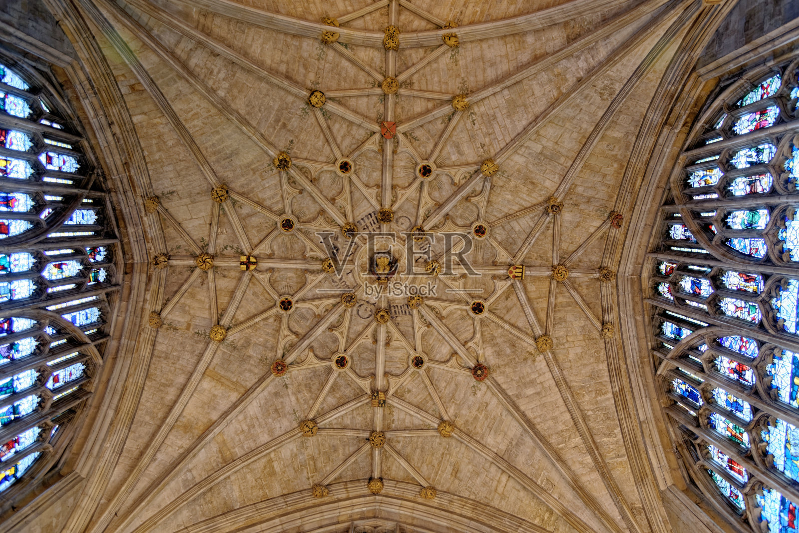 温彻斯特大教堂内部照片摄影图片