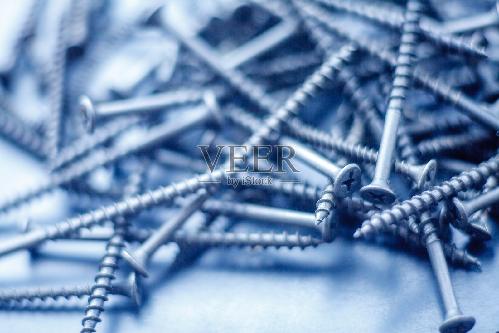 钢自攻螺钉抽象背景照片摄影图片