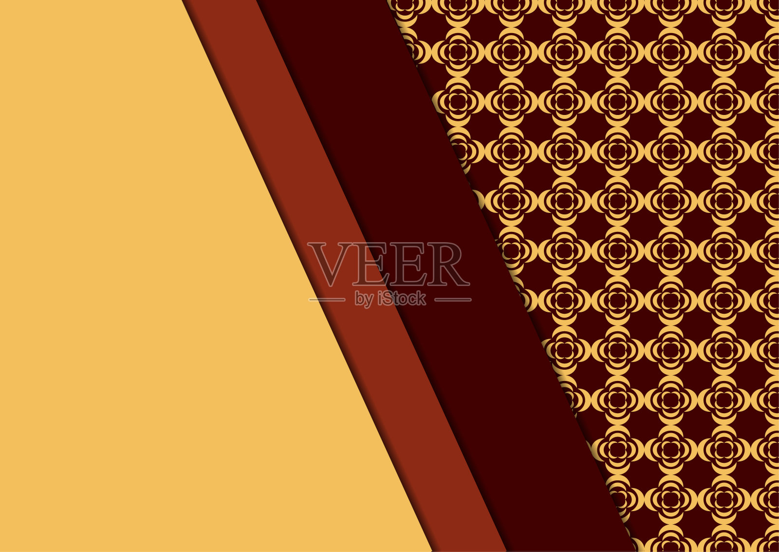 一种装饰性的几何线在重复的东方纹理上镶边。公司设计。现代模板的小册子,传单,封面,杂志。设计模板素材