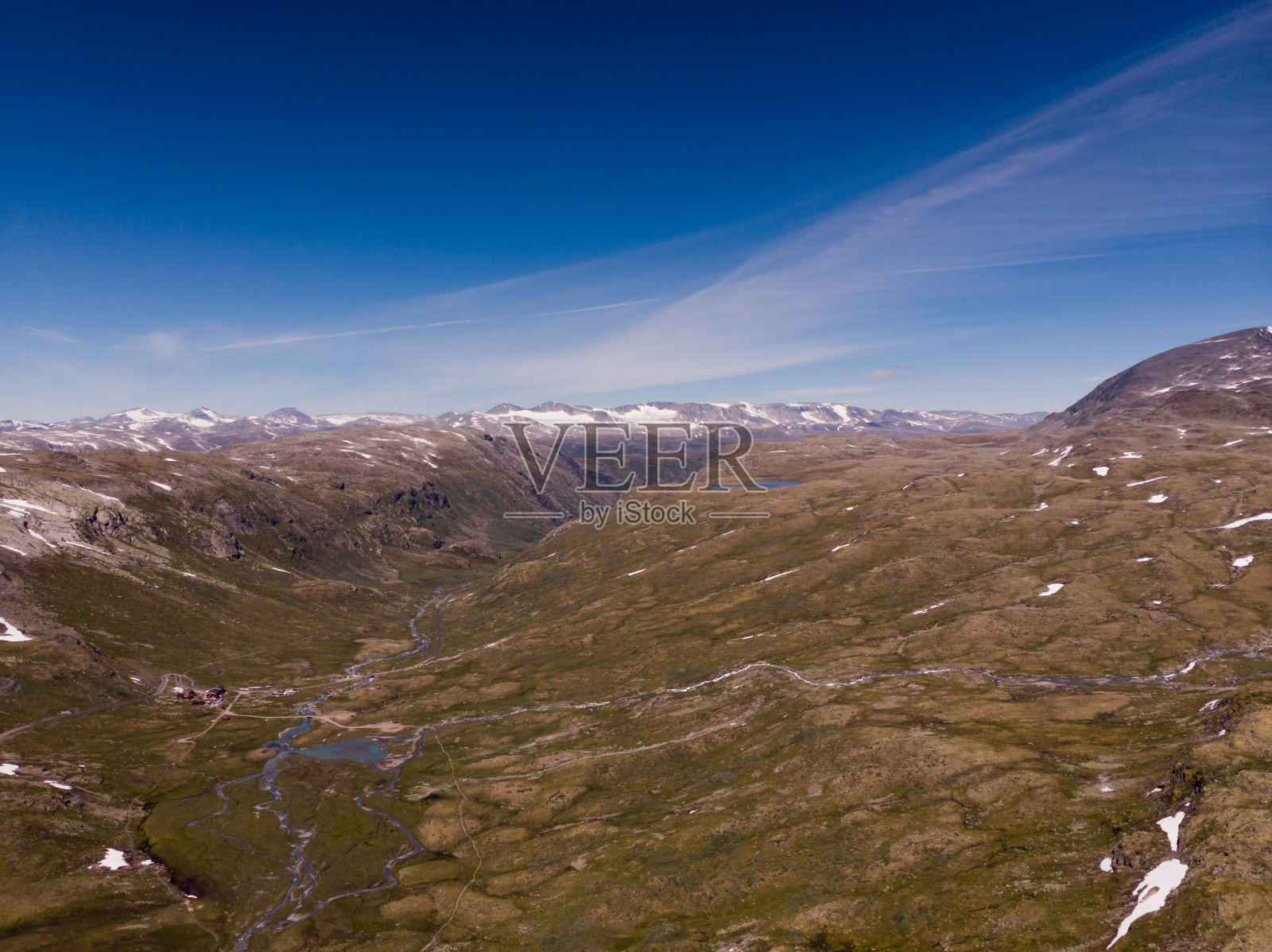 山的风景。挪威路线Sognefjellet照片摄影图片