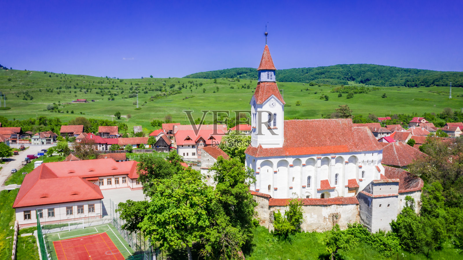 Bunesti,特兰西瓦尼亚,罗马尼亚照片摄影图片