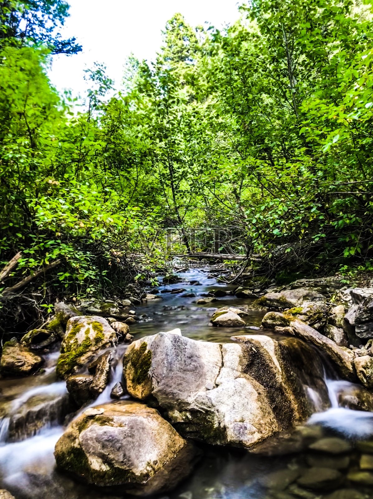 美丽的山流照片摄影图片