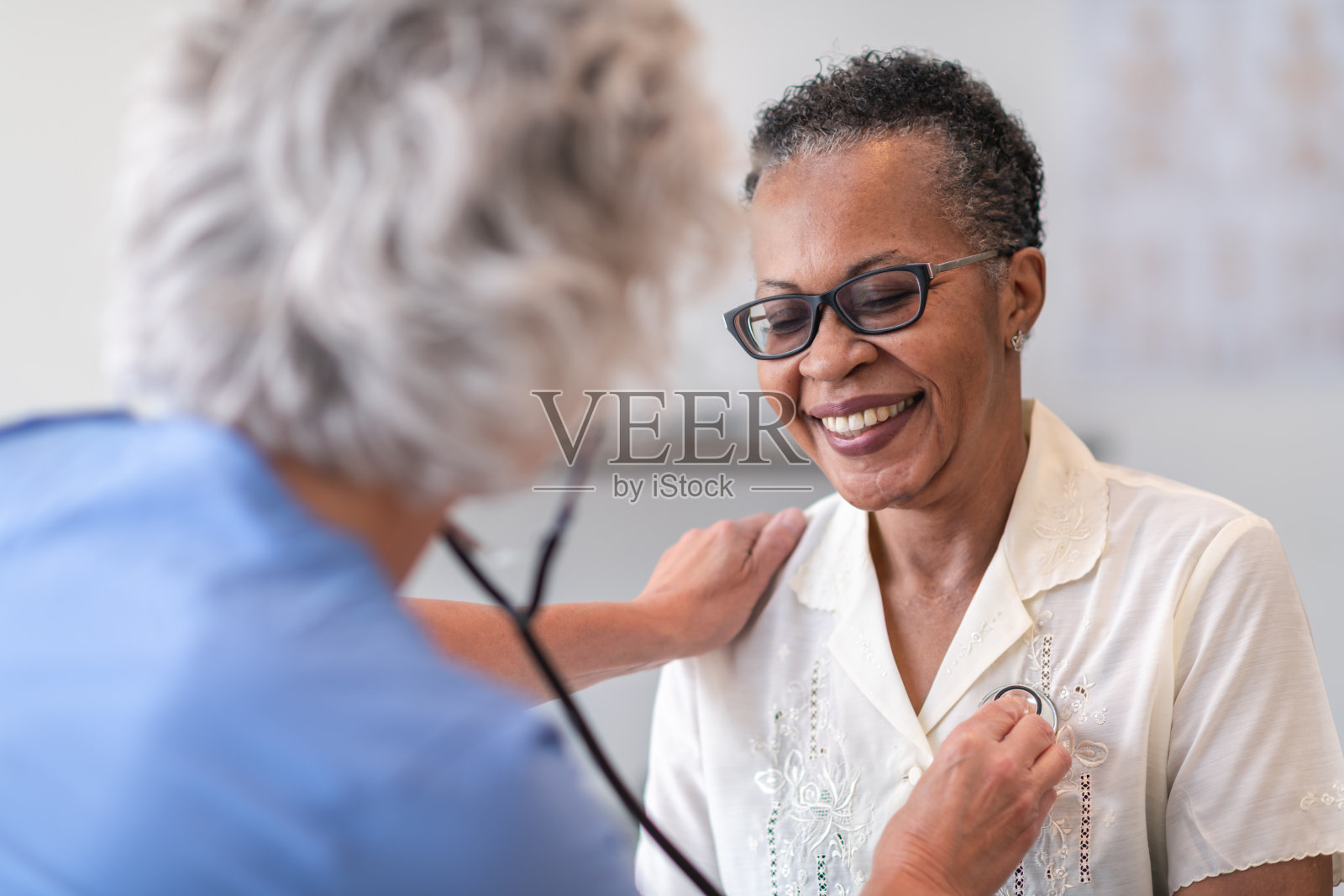 检查心跳照片摄影图片