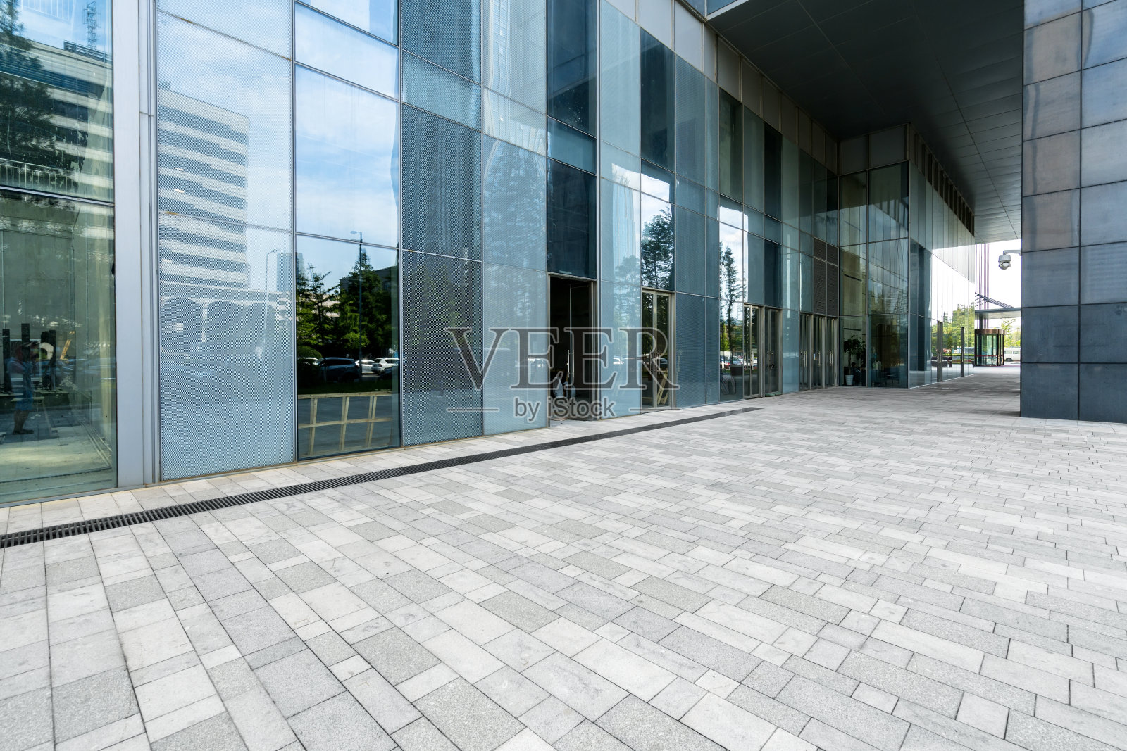 中国山东省青岛金融街的办公楼照片摄影图片