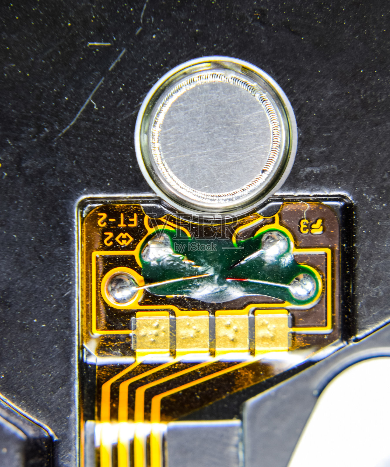 带有电气元件的电子板。计算机设备电子学照片摄影图片