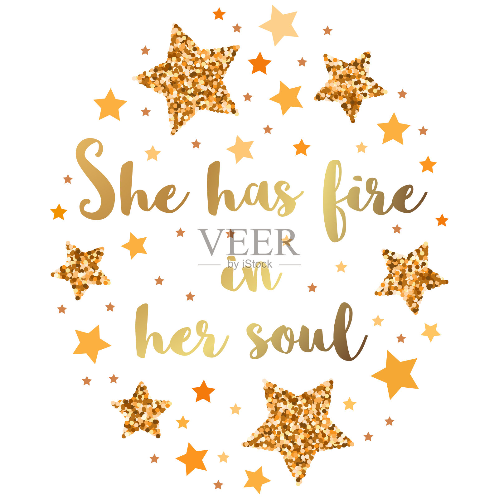 手绘动机,灵感短语。孤立。插画图片素材