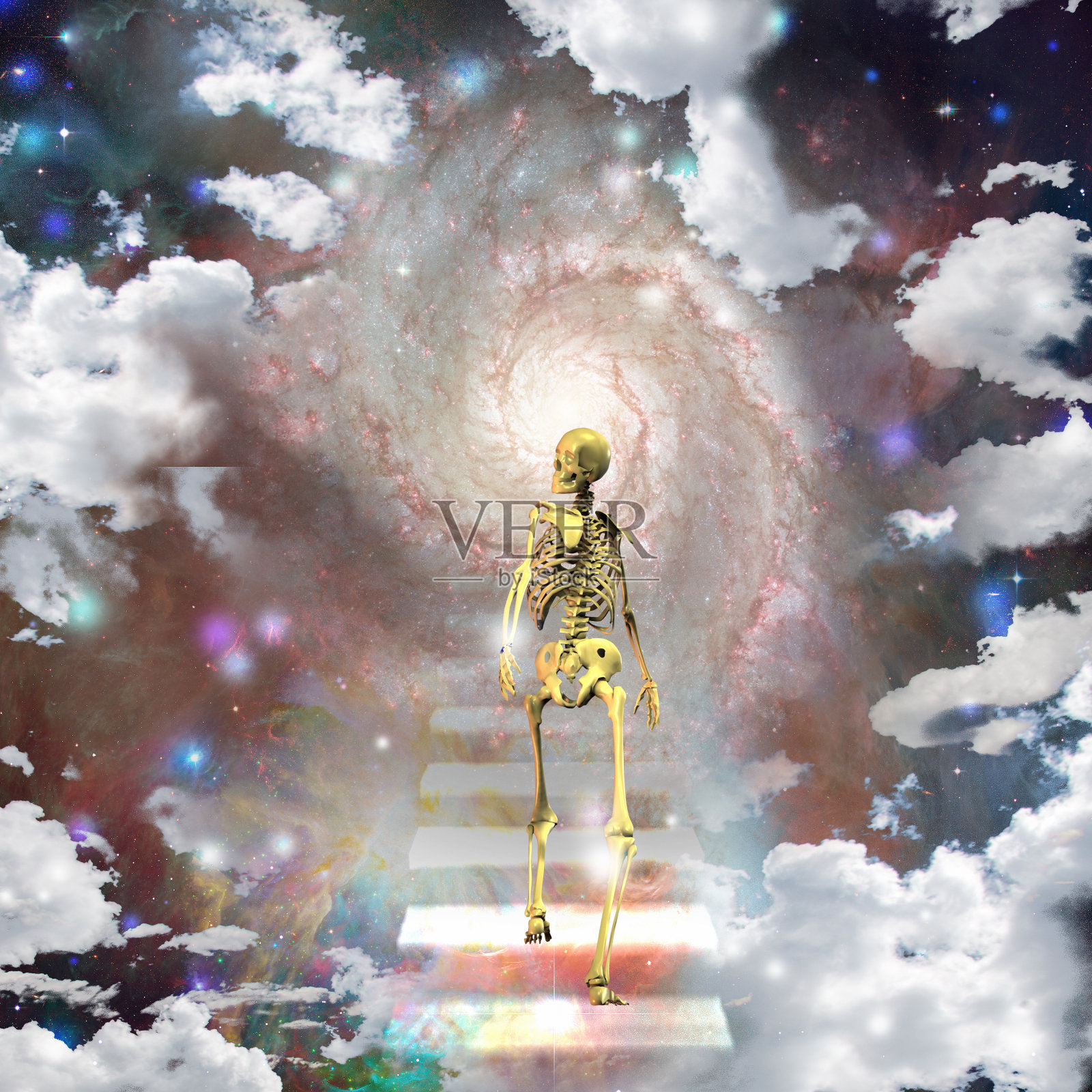 死亡插画图片素材