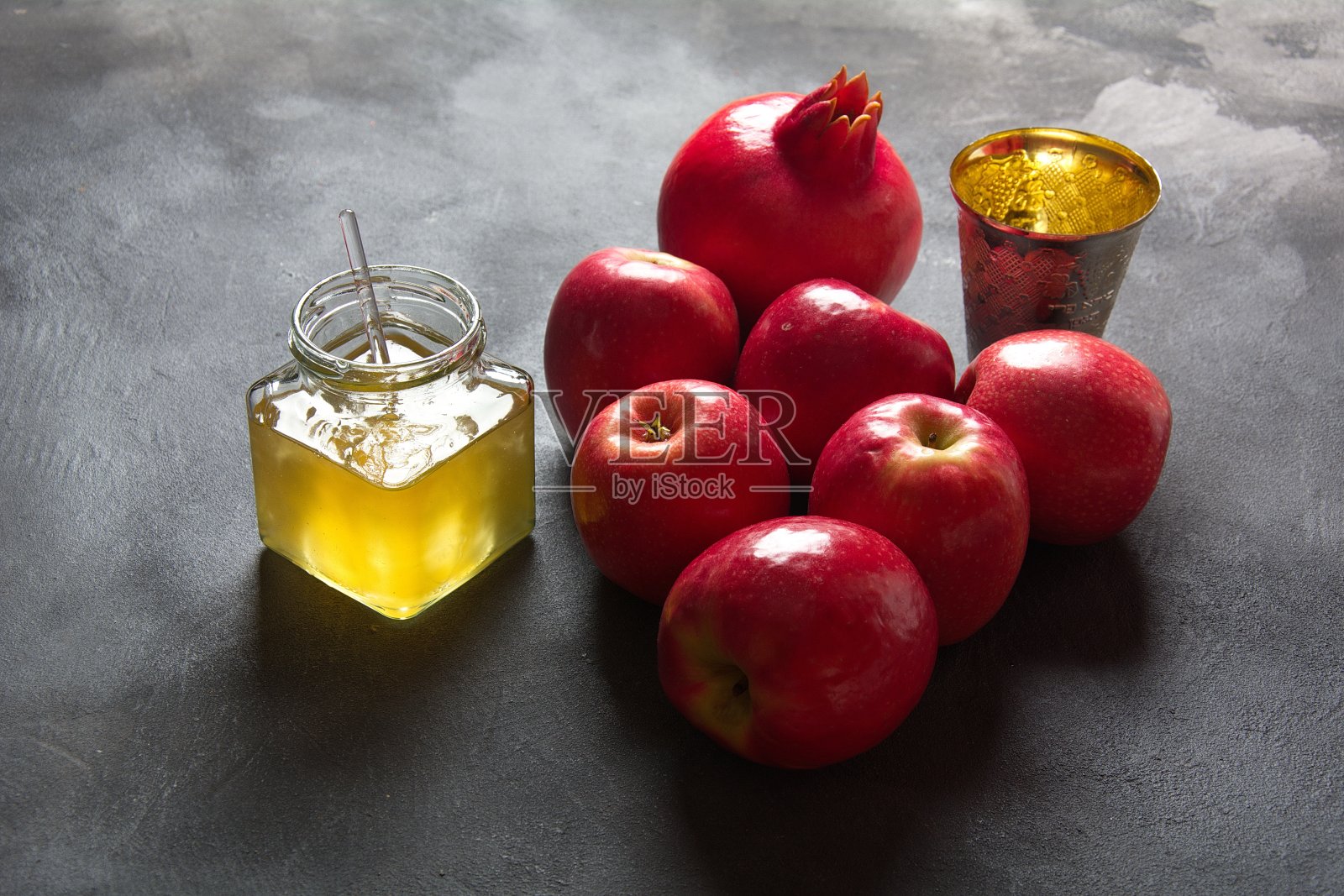 犹太新年概念照片摄影图片