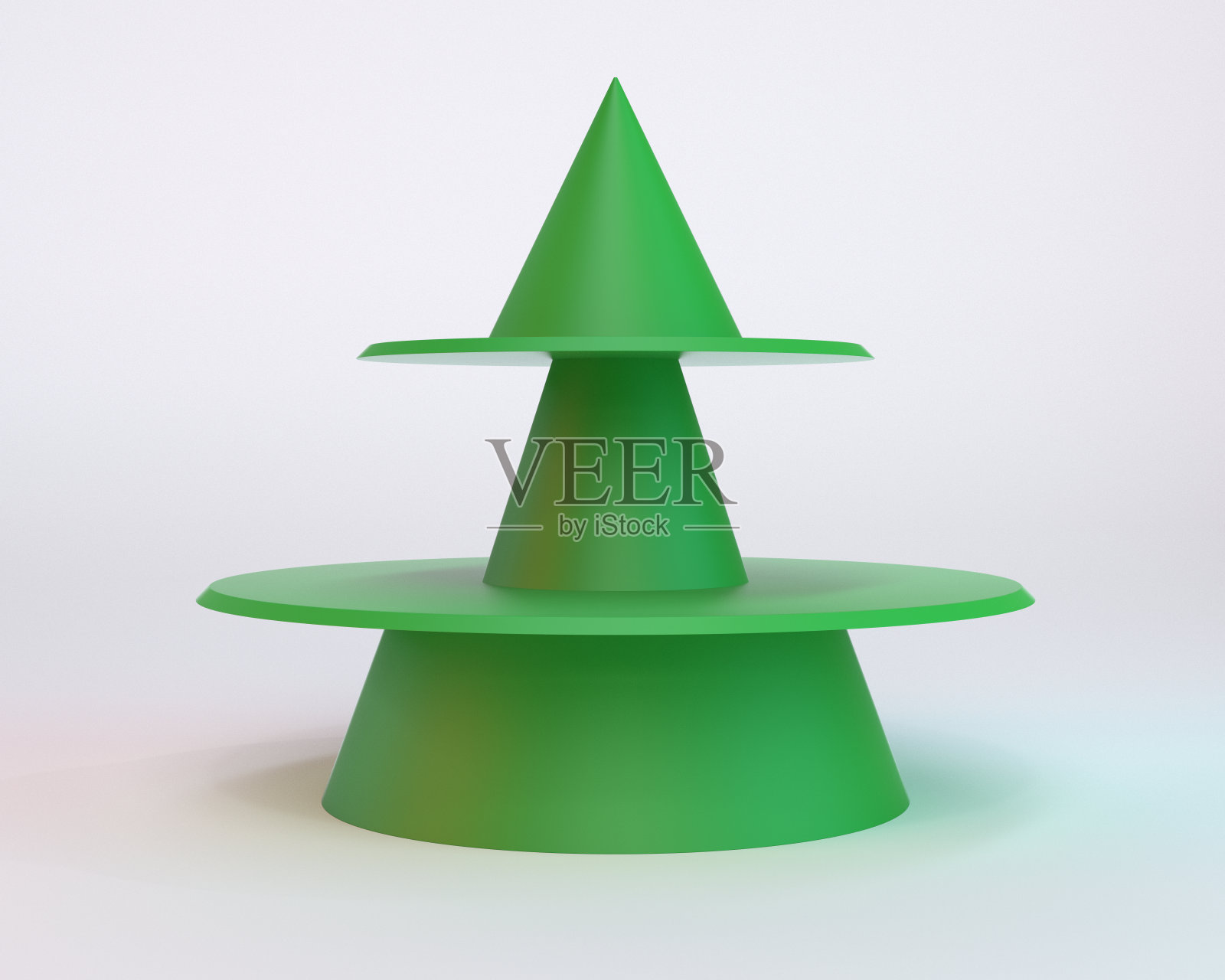 POS锥形展示架照片摄影图片