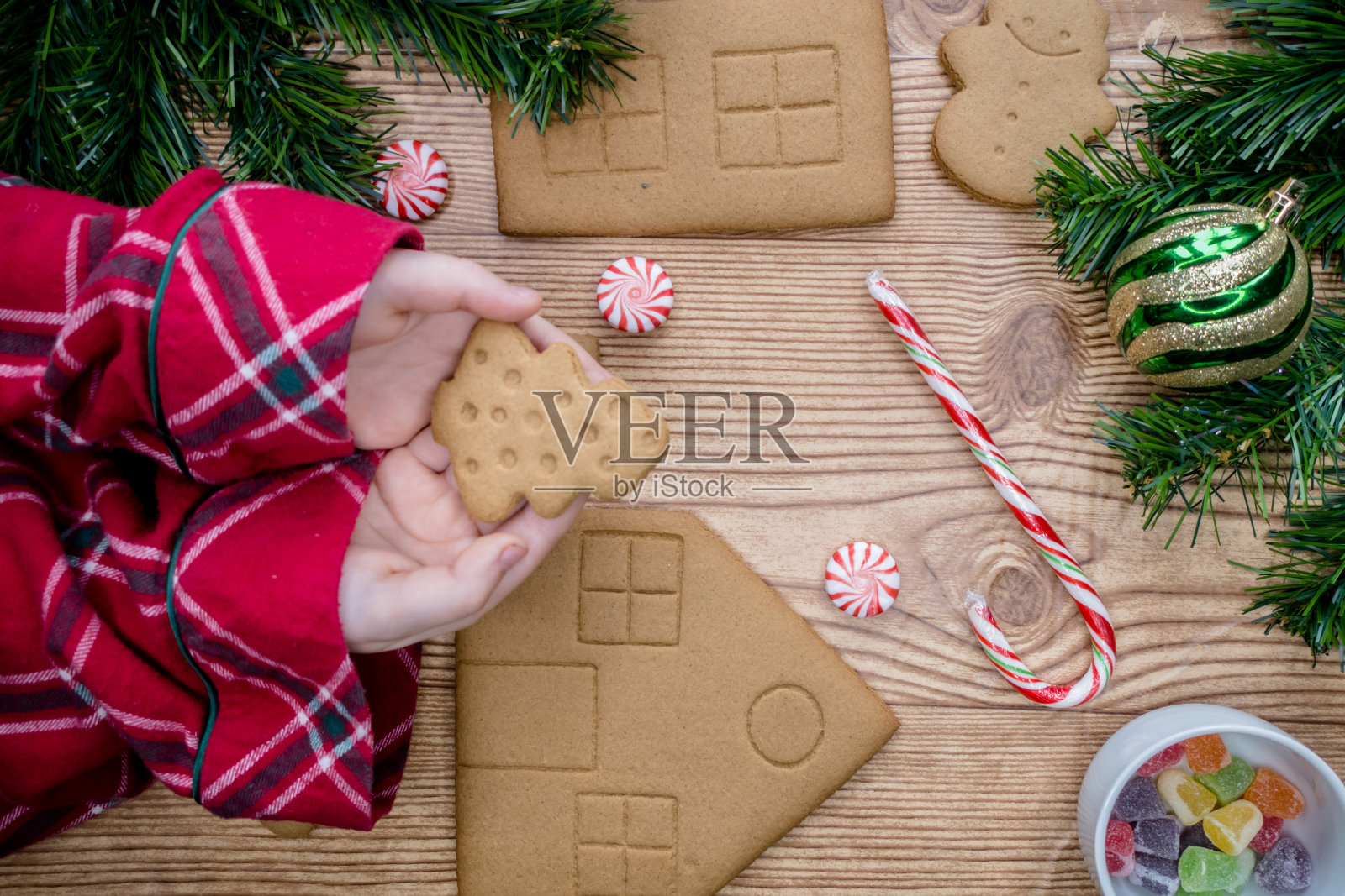 姜饼屋照片摄影图片