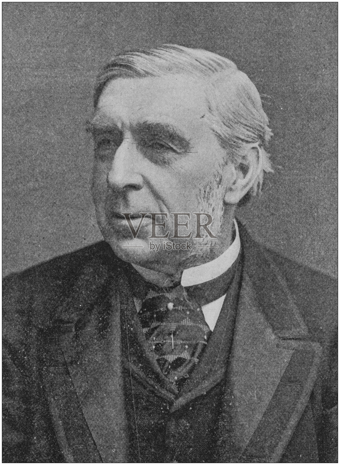 著名人物的古董肖像:乔治·约阿希姆·戈申照片摄影图片