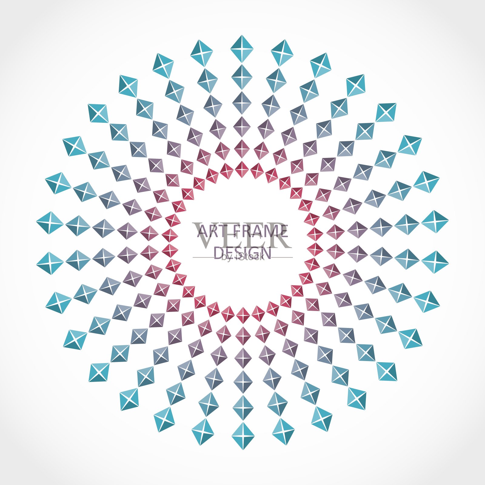 抽象的装饰元素插画图片素材