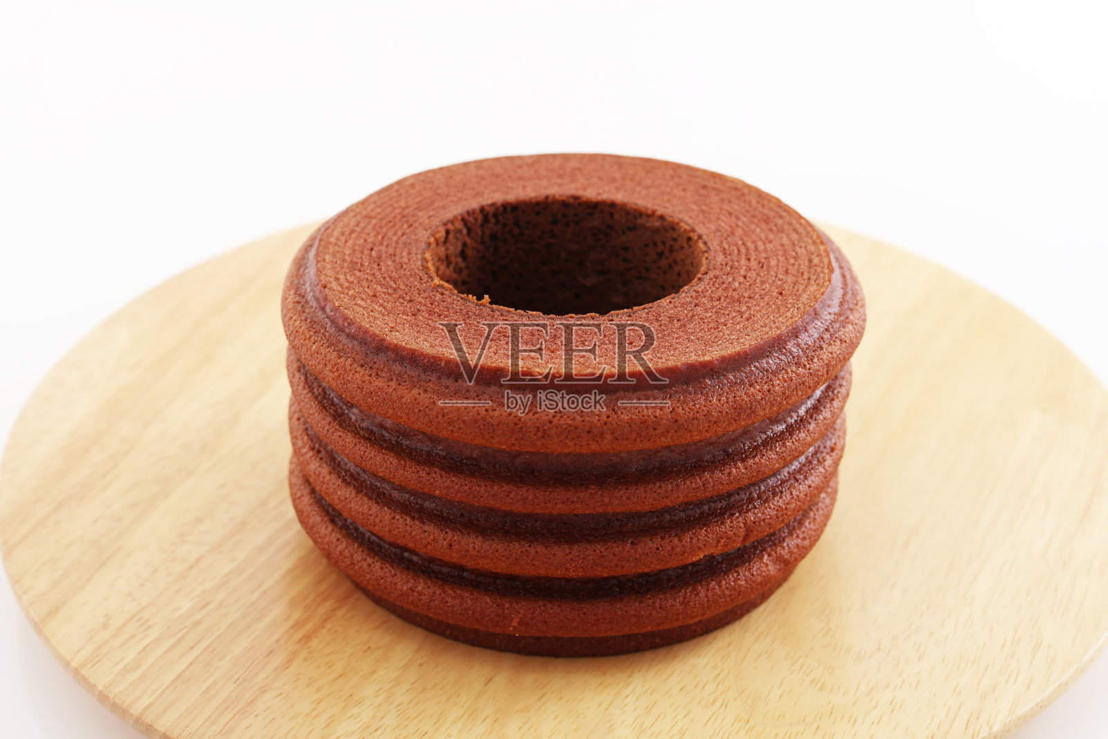 美味的巧克力卷饼照片摄影图片