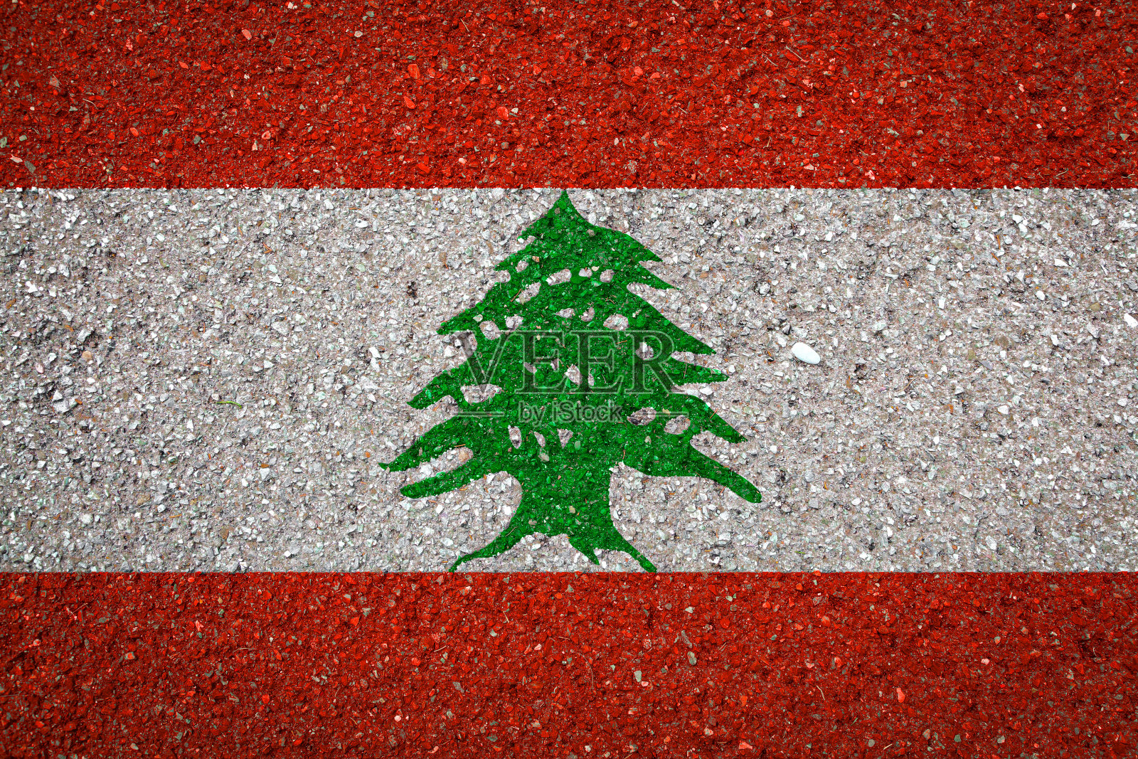 石头背景上的国旗照片摄影图片