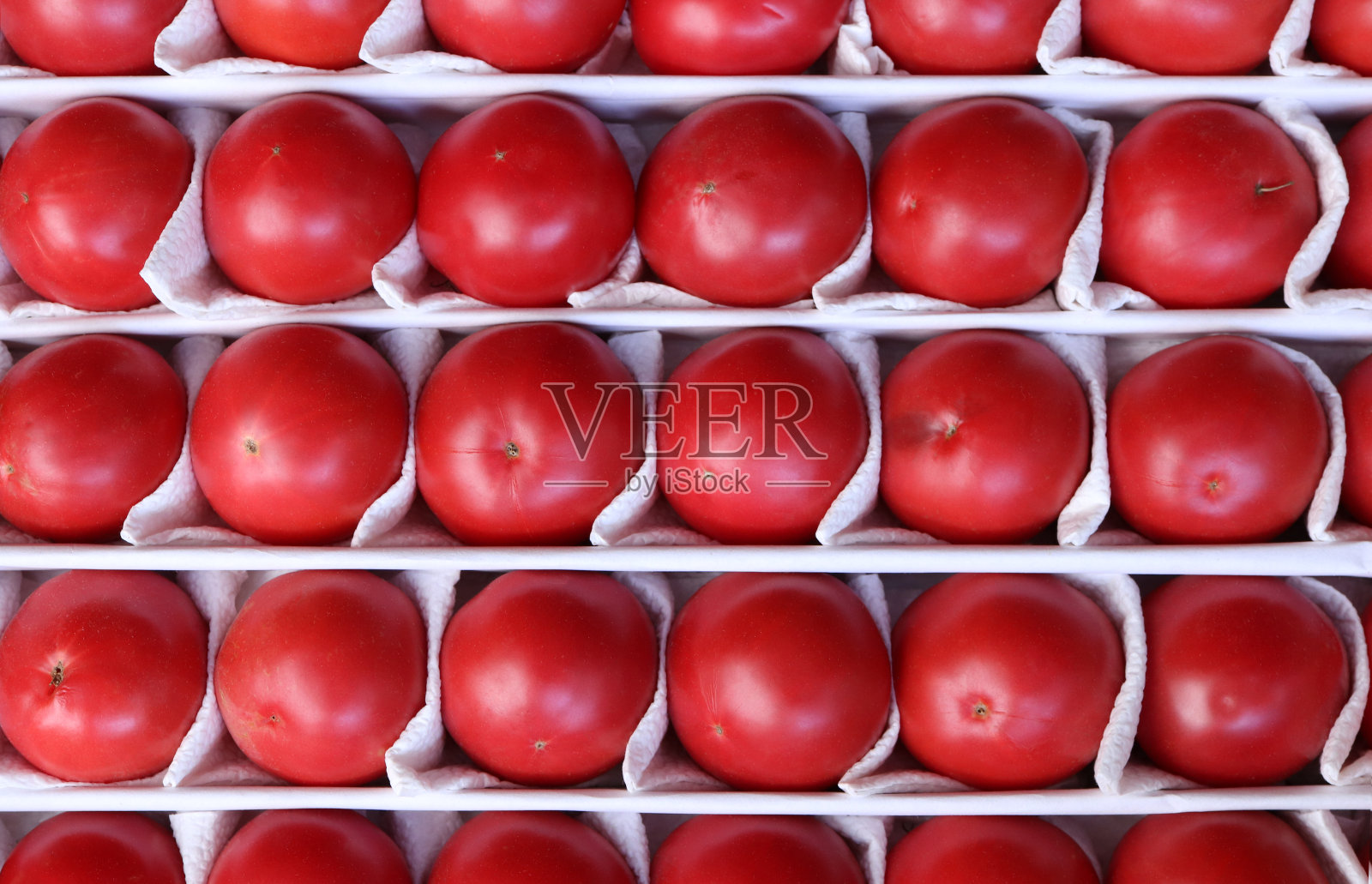 番茄盒馅质地。新鲜番茄蔬菜背景。照片摄影图片