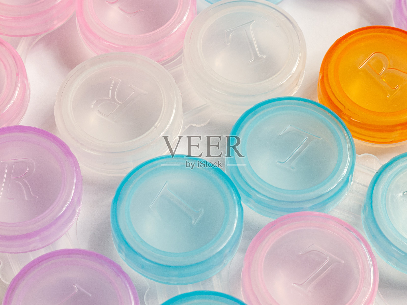 软性隐形眼镜容器照片摄影图片