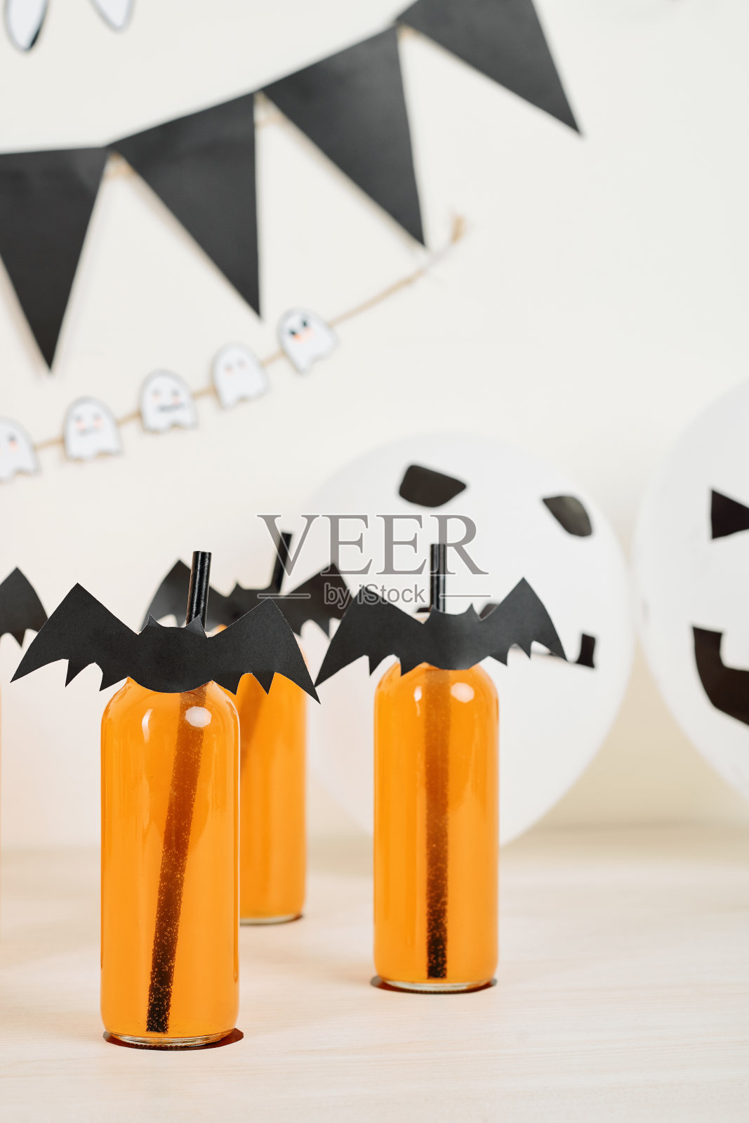 万圣节碳酸饮料照片摄影图片