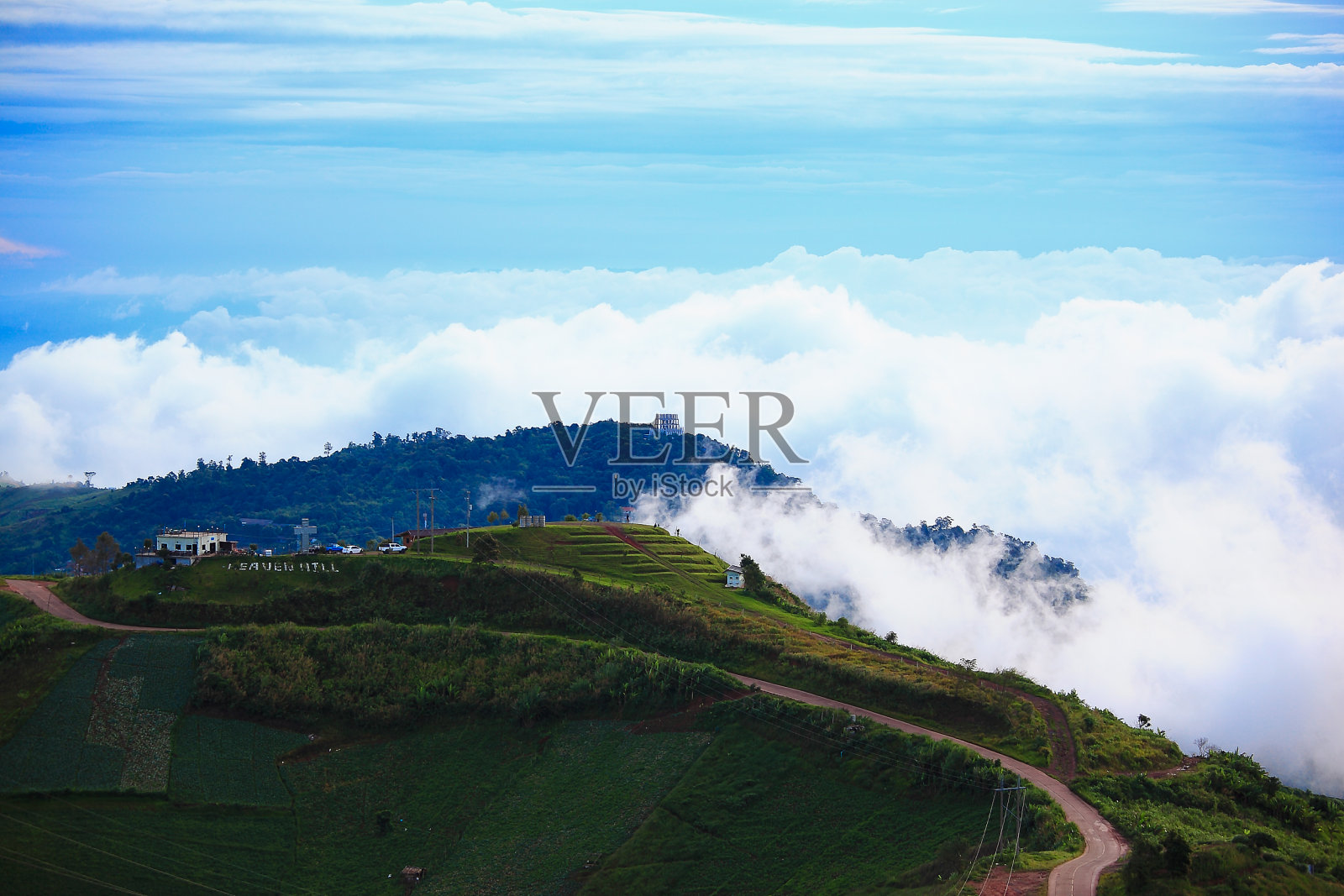 泰国山照片摄影图片