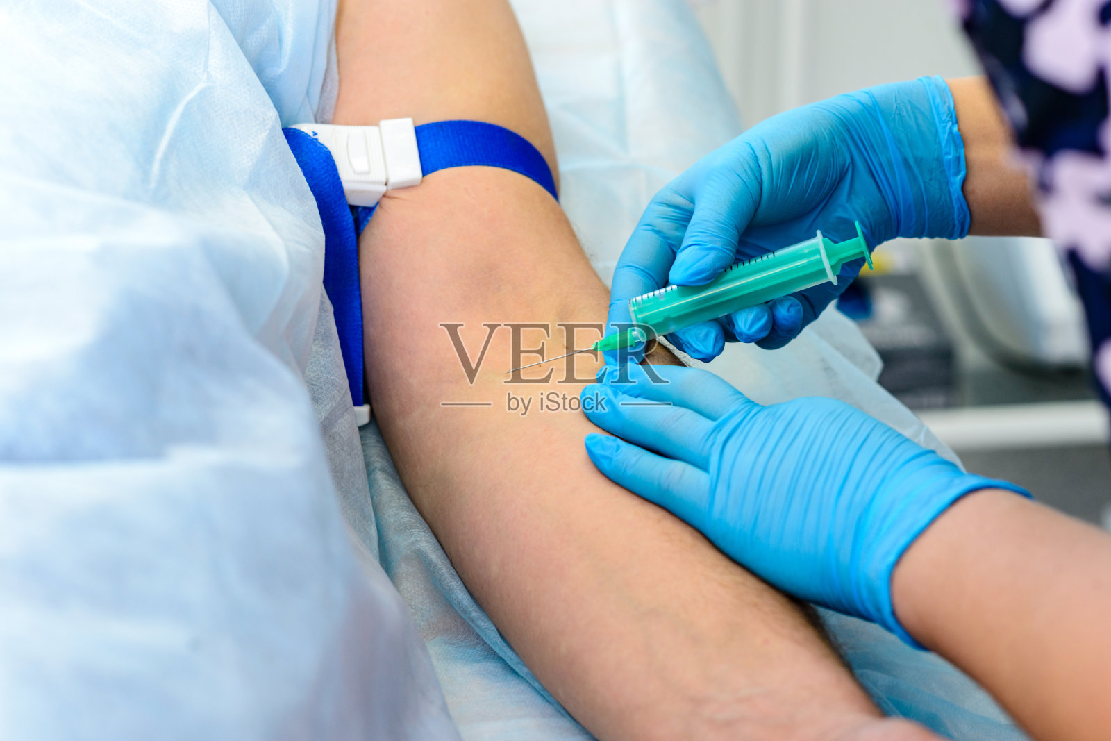 栅栏体检照片摄影图片