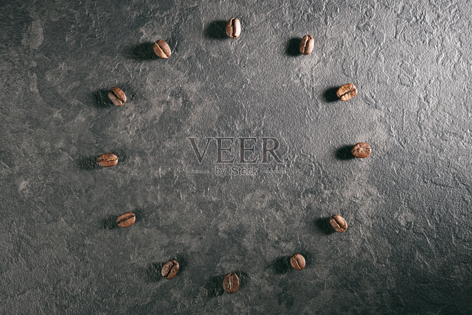 咖啡豆和阿拉比卡咖啡豆100%烘焙的背景概念照片摄影图片