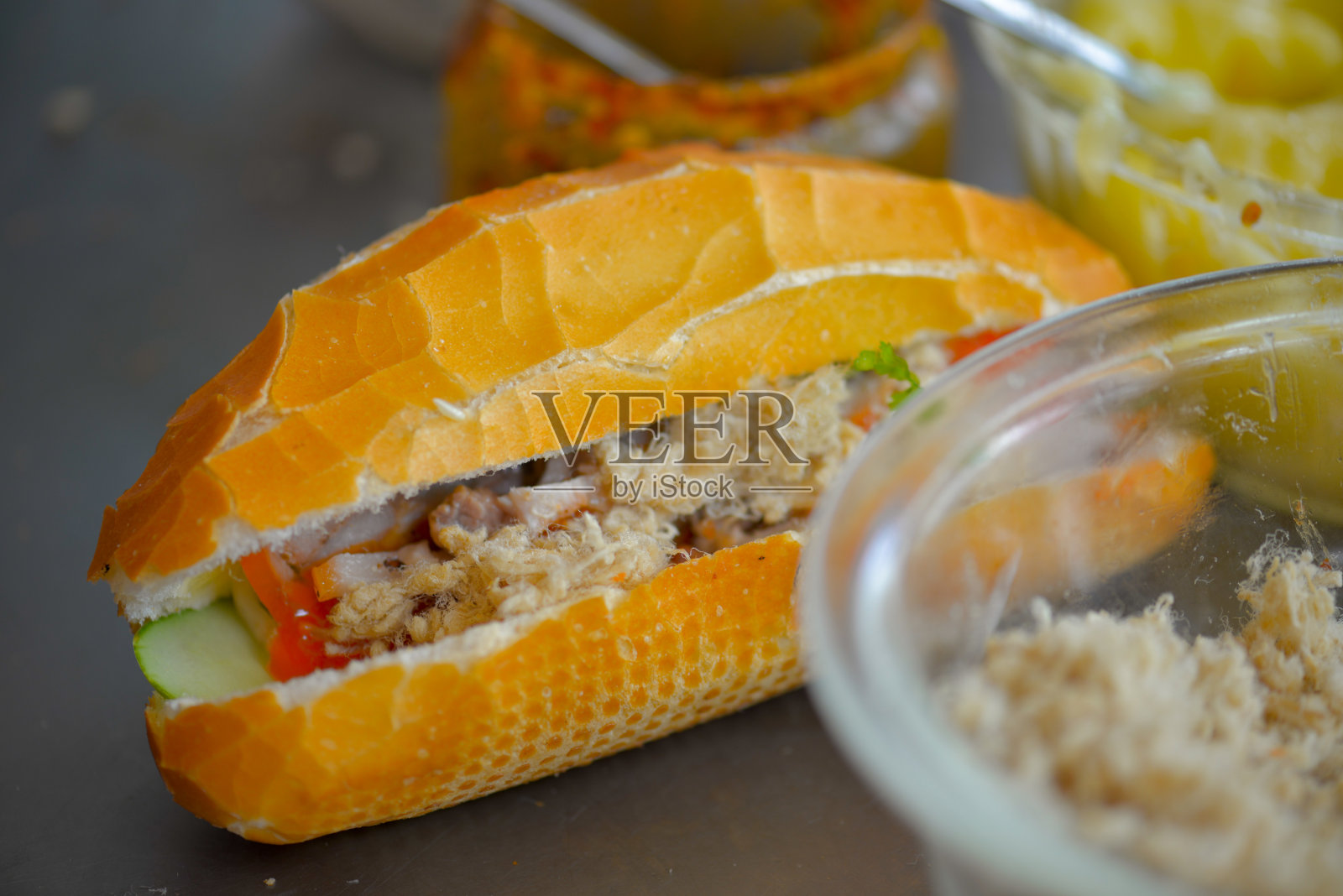 面包是越南特有的美食,在全世界都很有名照片摄影图片