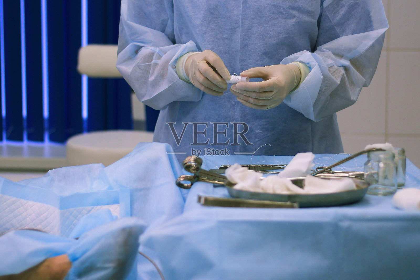 外科医生的工具照片摄影图片