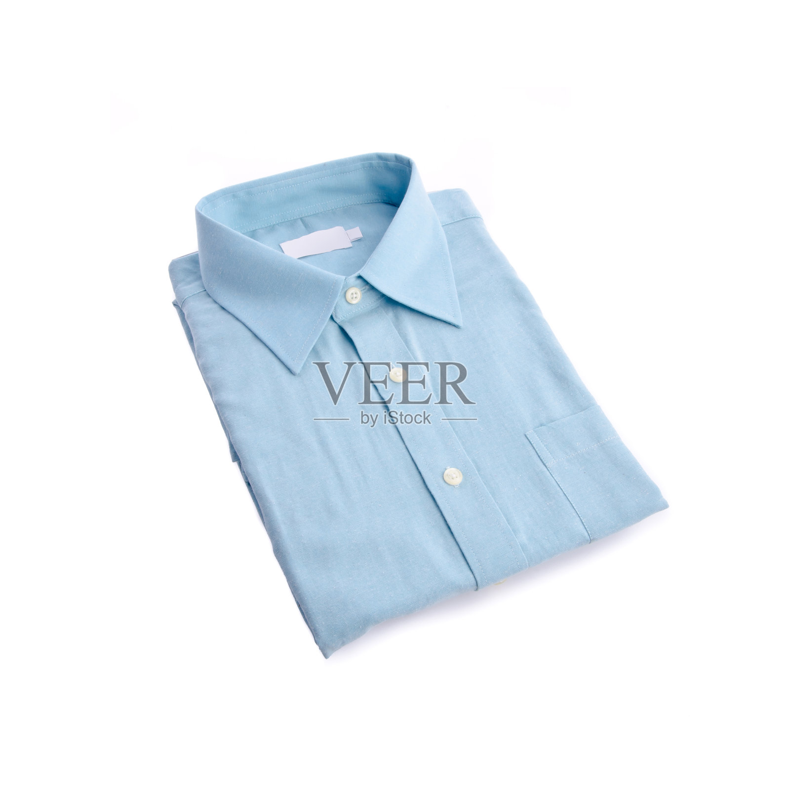 衬衫或孤立折叠的时尚男士衬衫照片摄影图片