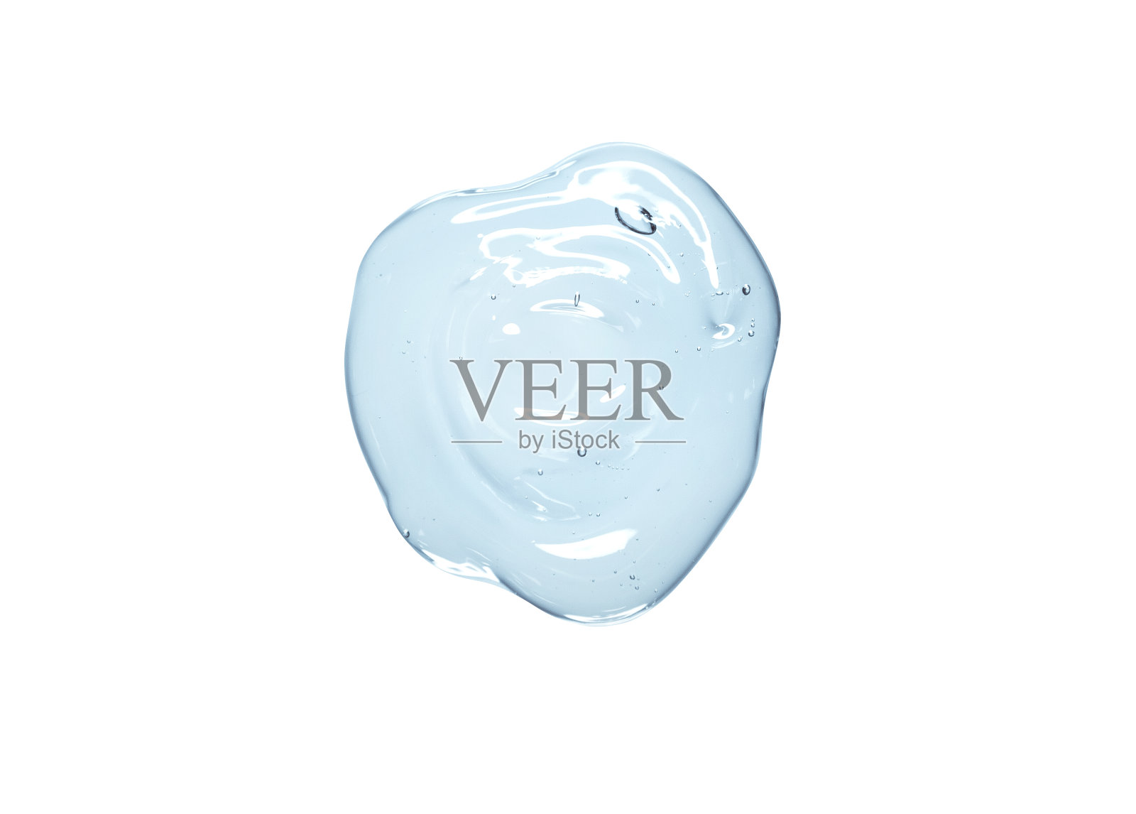 液体凝胶或血清在显微镜屏幕孤立的背景照片摄影图片