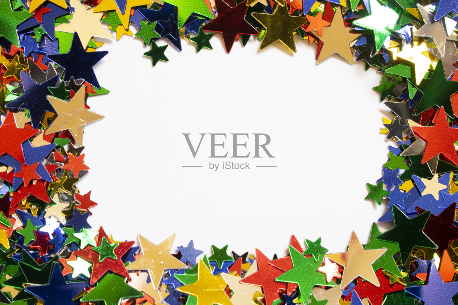 闪闪发光的星星边界框架近距离为背景照片摄影图片