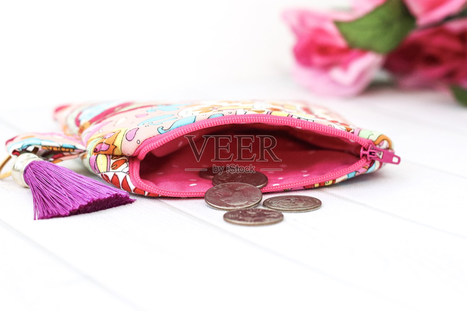 装硬币的钱包照片摄影图片