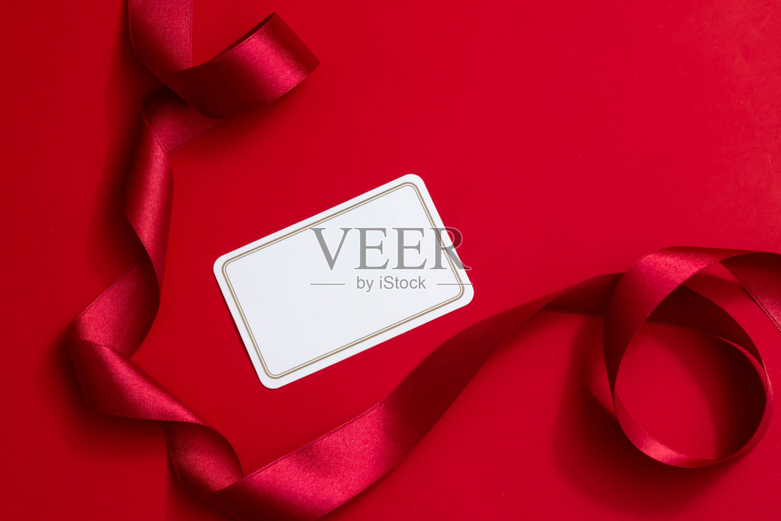 礼品图片及红丝带及贺卡照片摄影图片