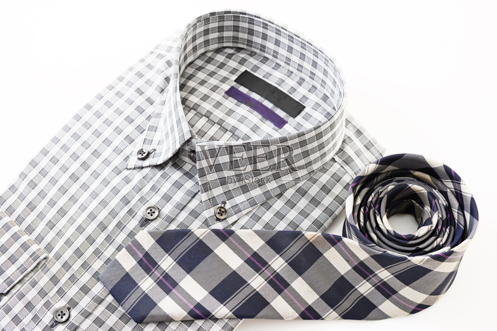 时髦的衬衫和领带照片摄影图片