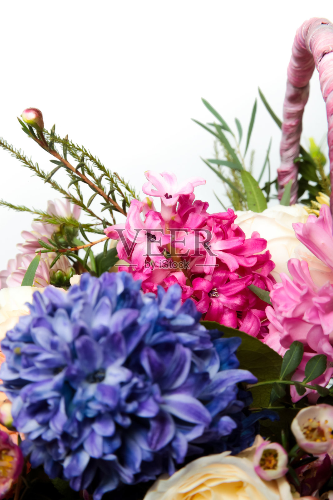 许多不同的花的花束照片摄影图片