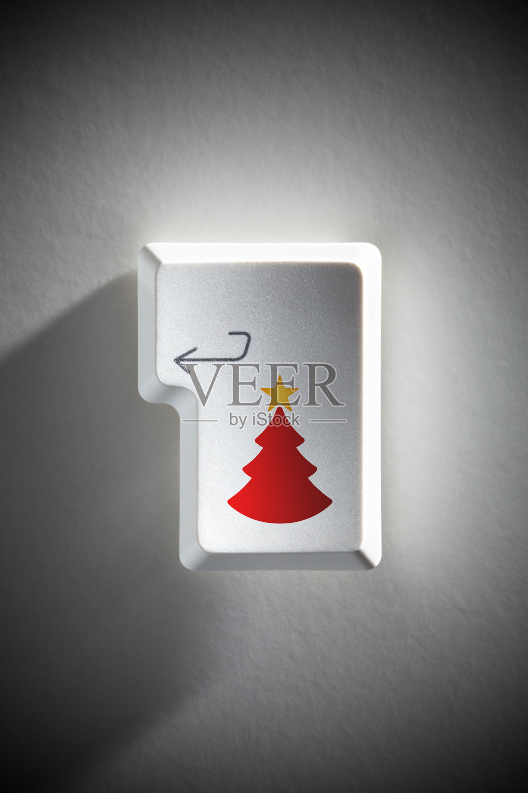 圣诞节回车键照片摄影图片