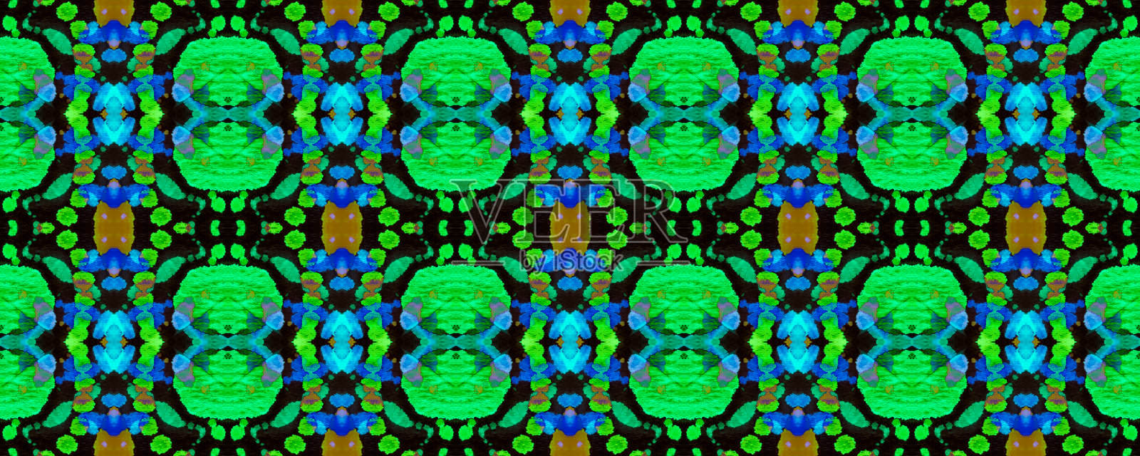 非洲无缝模式。插画图片素材