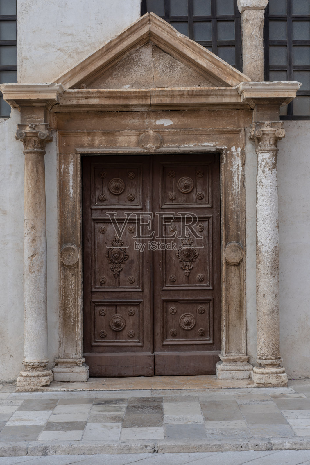 克罗地亚扎达尔的老城照片摄影图片