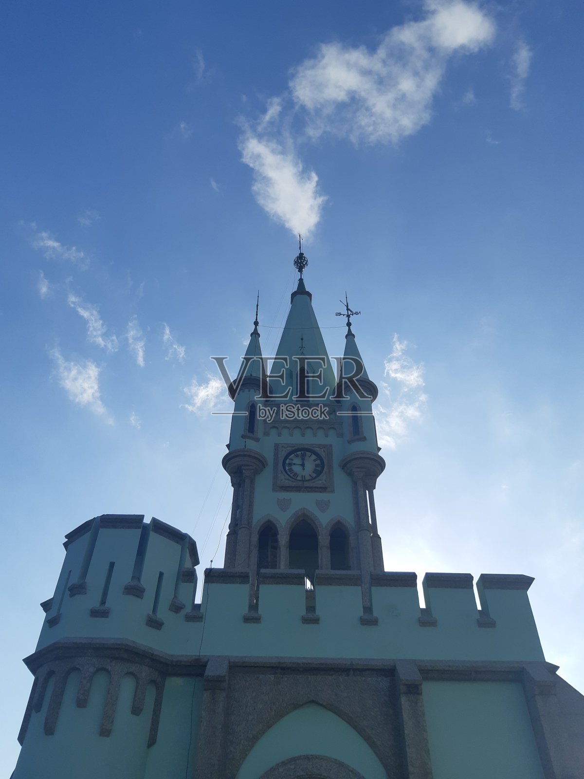 巴西帝国在财政岛的建筑照片摄影图片