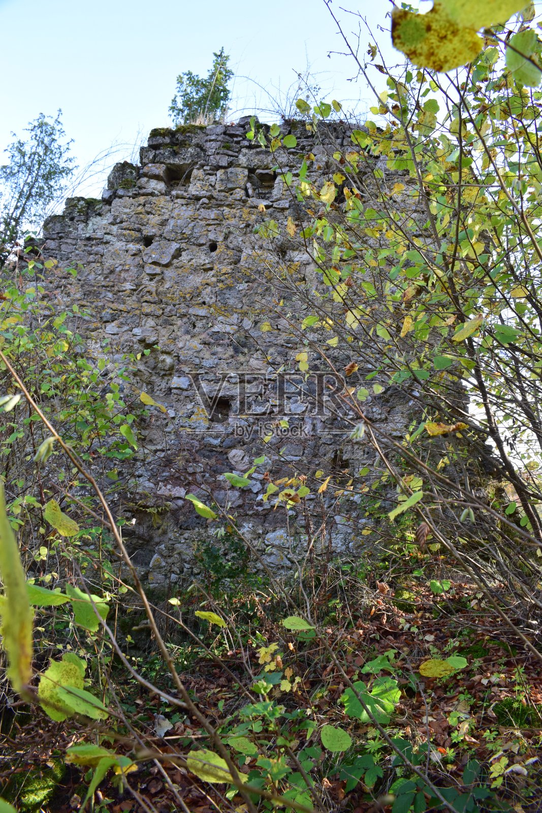 毁灭的Dreimuhlen照片摄影图片