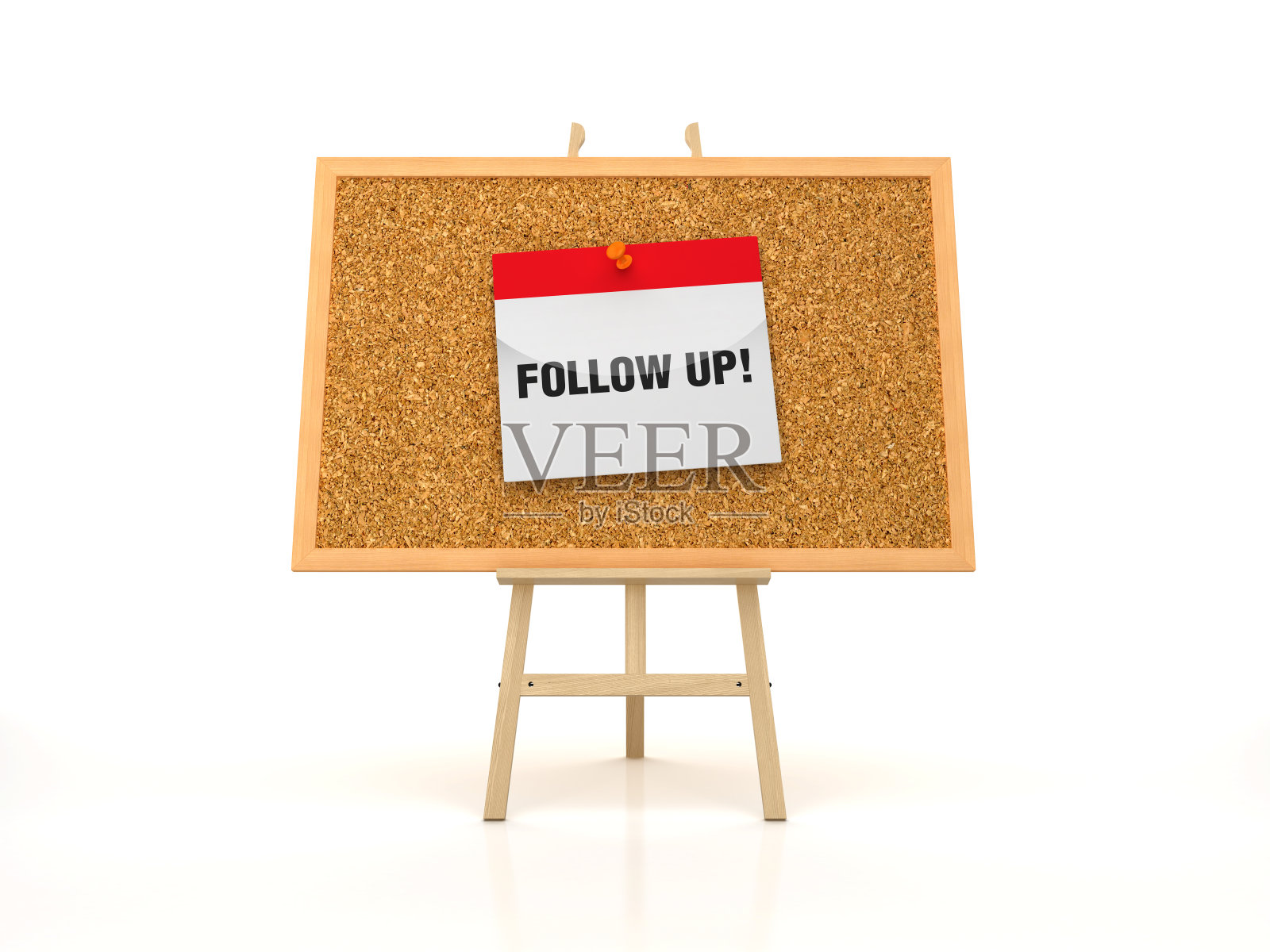 画架与后续!日历在木板框架- 3D渲染照片摄影图片