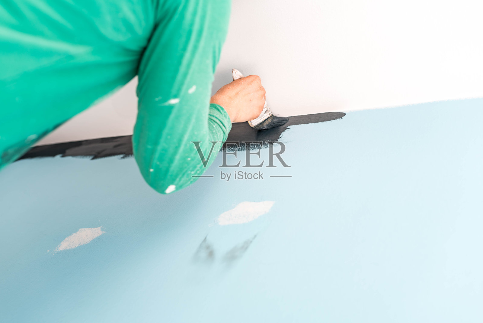 男人画墙库存照片照片摄影图片