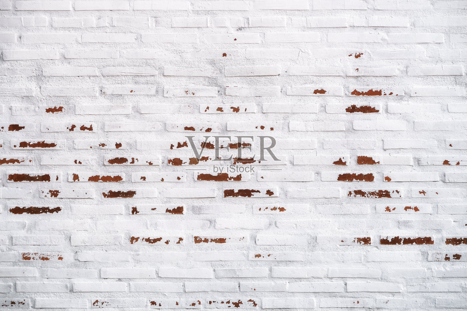 白色砖墙,裂缝背景照片摄影图片