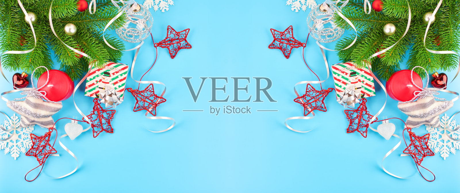 圣诞节背景为假日照片摄影图片