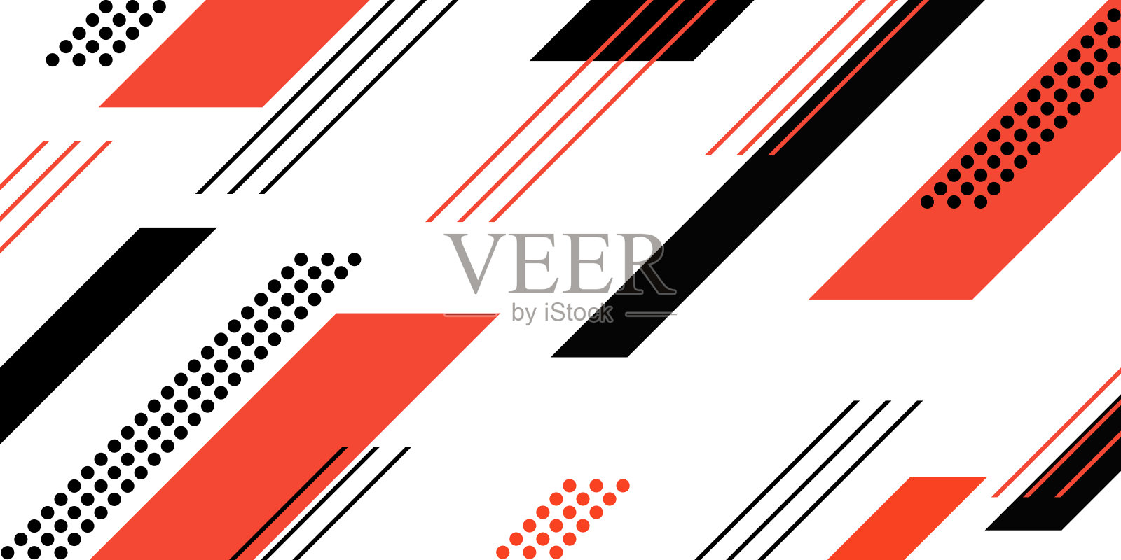 抽象几何复古图案背景插画图片素材