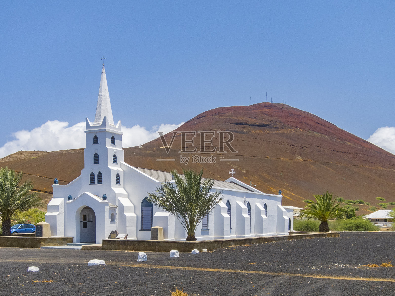 位于南大西洋的英属阿森松岛照片摄影图片