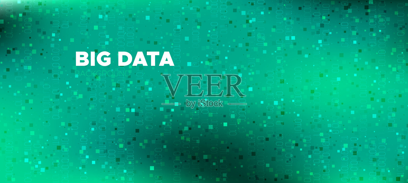 1和0数字运动。矩阵的背景。插画图片素材