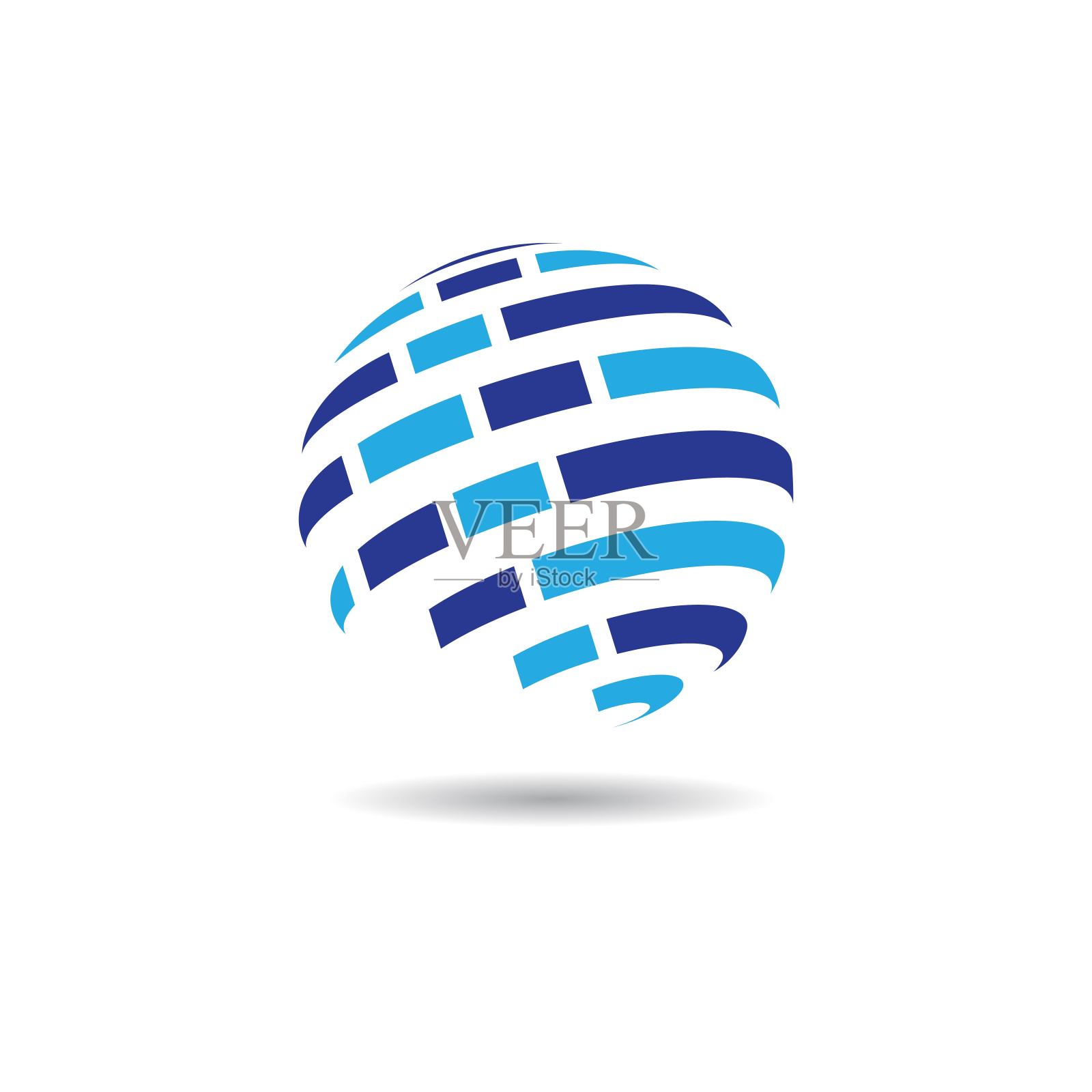 全球矢量图标插图设计插画图片素材