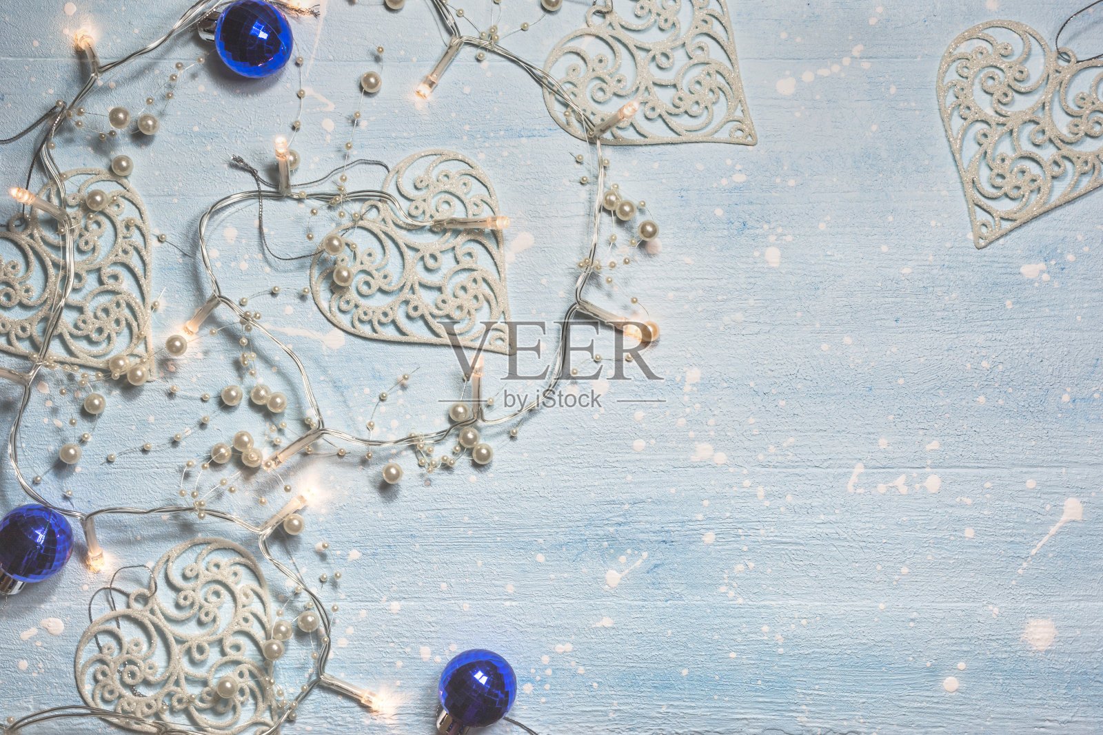 圣诞节和新年假期的背景照片摄影图片