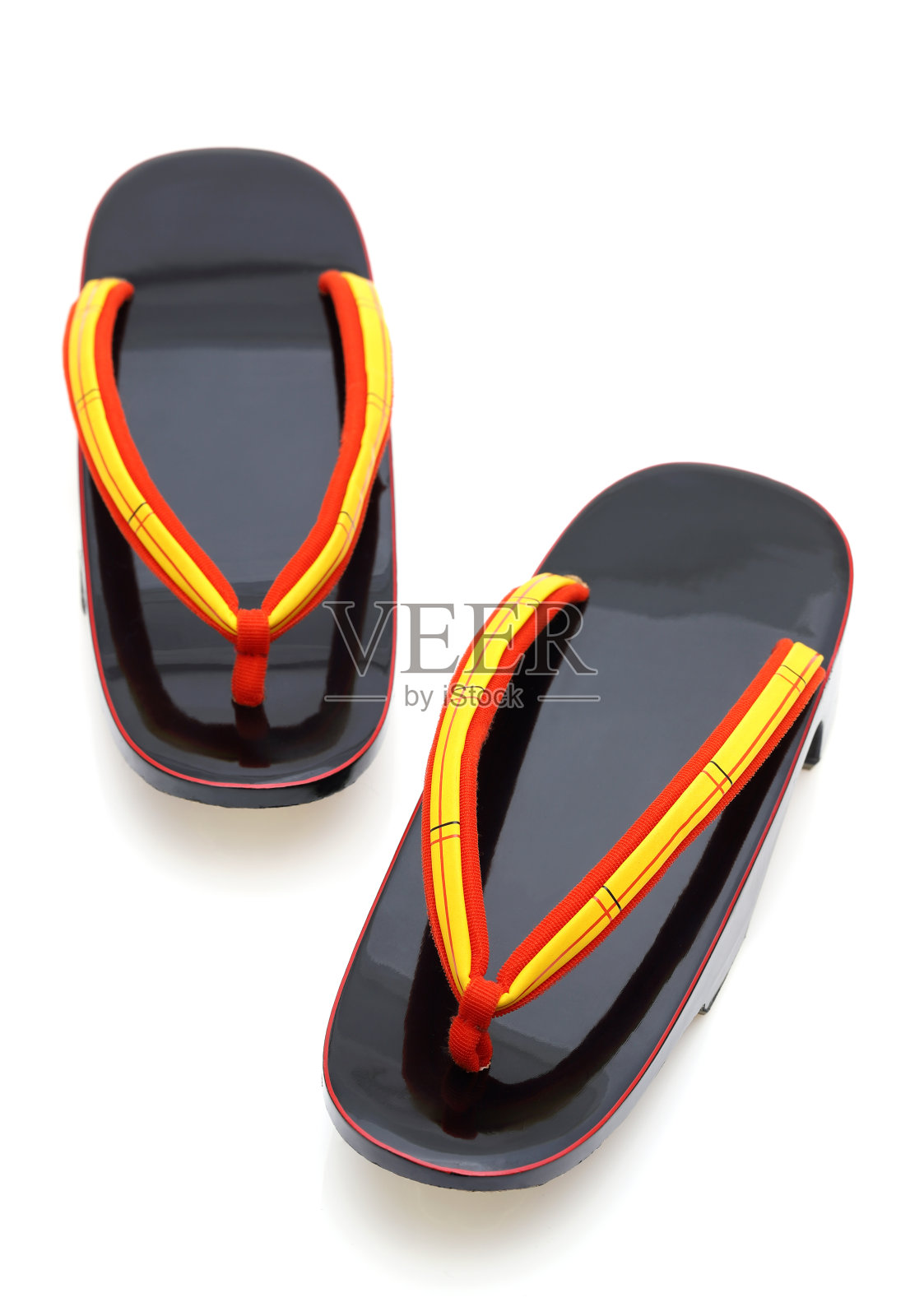 传统日本凉鞋Geta照片摄影图片