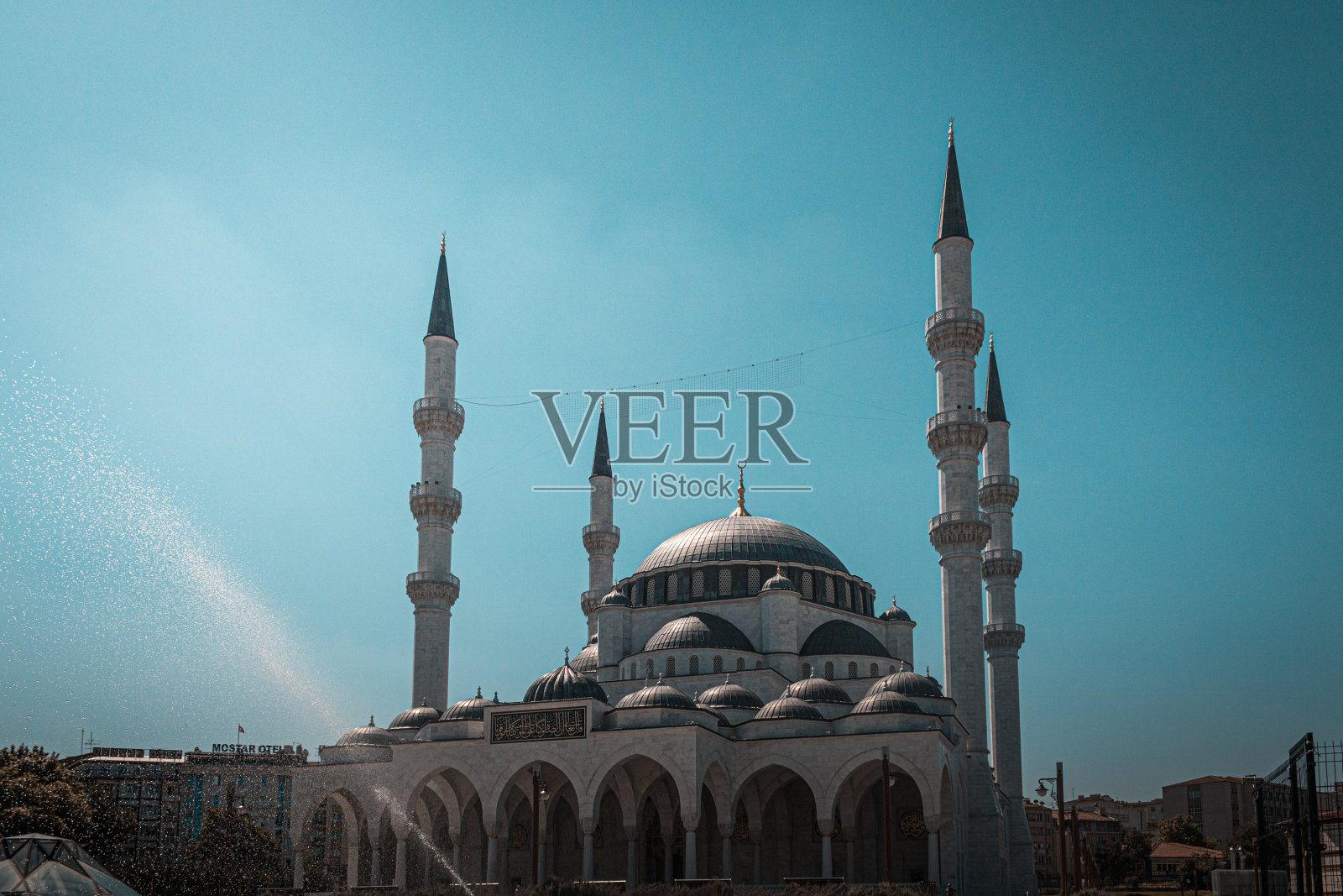 清真寺是穆斯林礼拜的地方照片摄影图片